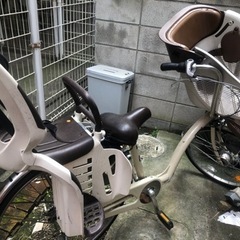 子供乗せ　３人乗り自転車