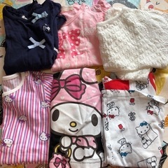 子供服90サイズ女の子中古26点の画像