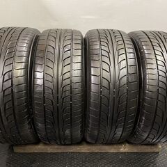 firestone FIREHAWK WIDE OVAL 225/55R17 17インチ 夏タイヤ 4本 2018年製 バリ溝 10系アルファード シーマ等　(MTF214)クレジットカード QRコード決済可能