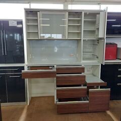 綾野製作所　ＳＳシリーズ　パントリー付２枚スライド扉キッチンボード　【愛品倶楽部柏店】の画像