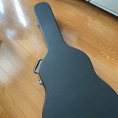 アコースティックギター　ハードケース付　弦張替え済の画像
