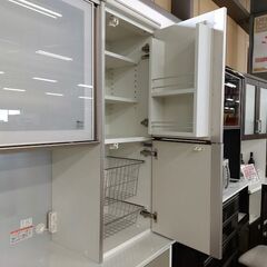 綾野製作所　ＳＳシリーズ　パントリー付２枚スライド扉キッチンボード　【愛品倶楽部柏店】の画像