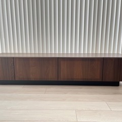 テレビ台（ローボード） ウォールナット 幅180cm