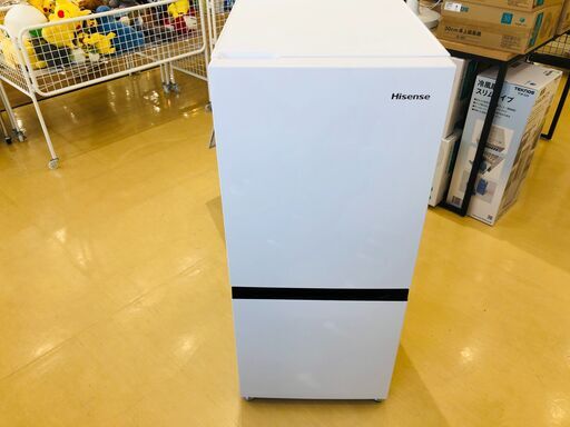 未使用アウトレット！HISENSE　2ドア冷蔵庫