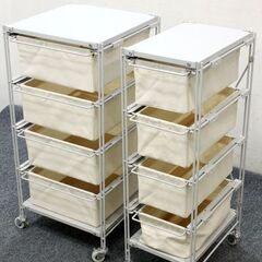 MUJI/無印良品 スチールユニットシェルフ ライトグレー 帆布...