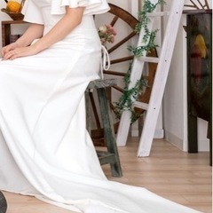 ウエディングドレス9号　二次会　ウエディングフォトの画像