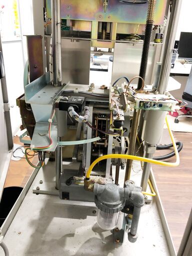 ウチダテクノ カウントロン T-250 完動品 紙枚数計数機 枚数計測器 ペーパーカウンター キャスター付き専用台有りＢ