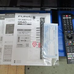 使用期間約1ヶ月/液晶テレビ/49インチ/49型/4K/androidTV/HDD内蔵/容量