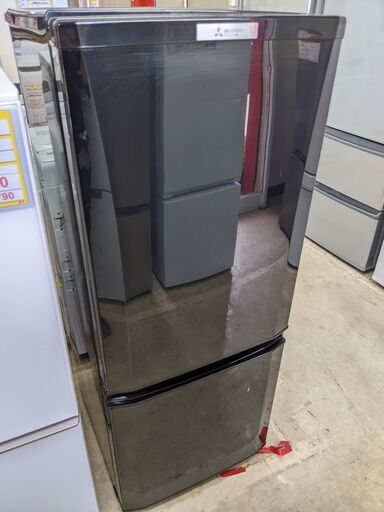 MITSUBISHI146L冷蔵庫 2017 MR-P15A-B 三菱 No2821