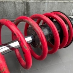 ワゴンRMH22S ダウンサス組み込み済みラバースペーサー スプリングゴム 付きの画像