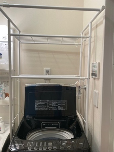 洗濯機周辺収納ラック