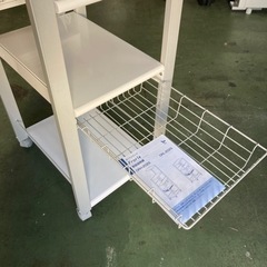 ● キッチンワゴン、4段、電源2つ、キャスター付きの画像