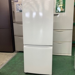 安心の1年保証付！！ TAG label　2ドア冷蔵庫　AT-RF150-WH　2020年製　154L