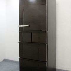 アクア 5ドア冷凍冷蔵庫 自動製氷 415L AQR-SV42HL(T) グロスブラウン