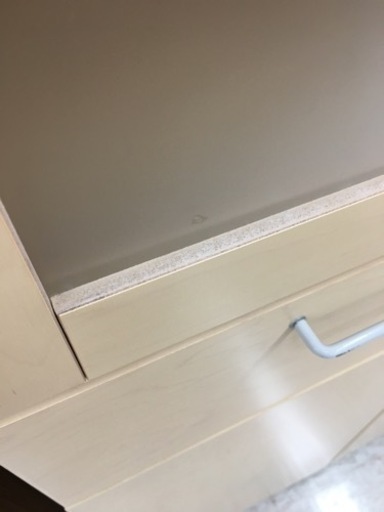 無印良品　キャビネット　キズあり