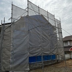 足場一式工事 職人募集の画像
