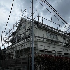 足場一式工事 職人募集の画像