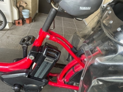 電動自転車　前乗せ　後ろ乗せ　チャイルドシート付き