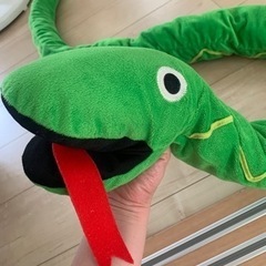IKEA エアークッションてんとう虫　蛇のぬいぐるみ　セットの画像