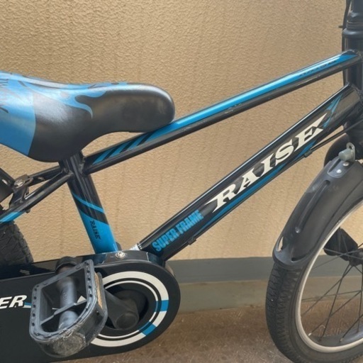 子供用自転車　18インチ　ブルー
