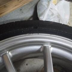 17インチタイヤホイールセット  コンパクトカーに！の画像
