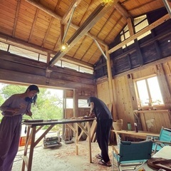 木彫りの楽器ライアー制作教室の画像