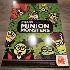 ミニオンズ モンスターズ クリアファイル ILLUMINATIONの画像