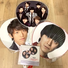 関ジャニ　配送相談　CD 大判　大型　うちわ　セット　ノベルティ...