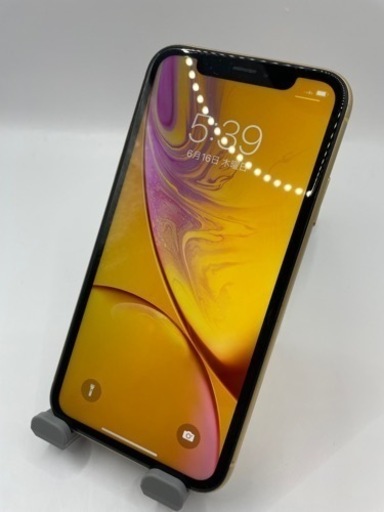 iPhone XR Yellow 128 GB SIMフリー #22094