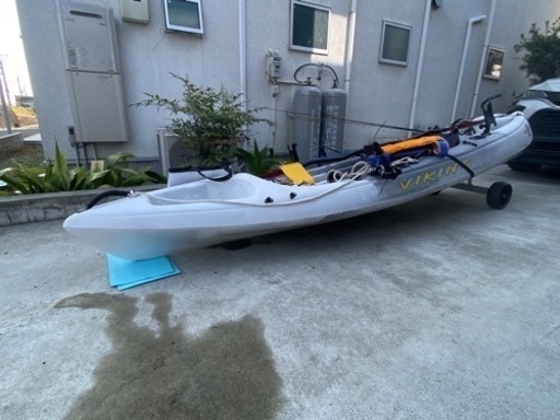 バイキングカヤック　魚探付