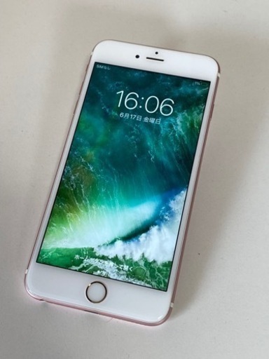 iPhone 6s Plus 128GBローズゴールド SIMフリー