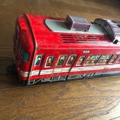 イチコー　日本製ブリキ玩具　鉄道電車　新宿の画像