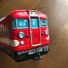 イチコー　日本製ブリキ玩具　鉄道電車　新宿の画像