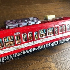 イチコー　日本製ブリキ玩具　鉄道電車　新宿の画像