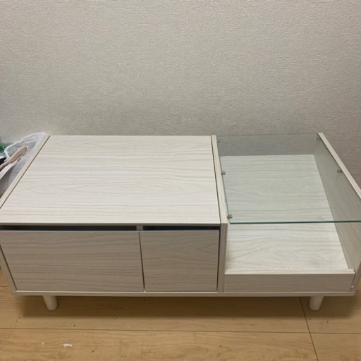 化粧テーブル　ホワイト木目　美品　早い者勝ち