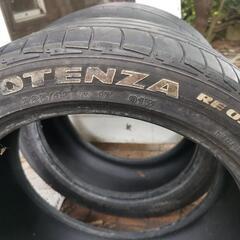 225/45R17 中古タイヤ2本　ブリヂストンの画像