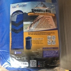 新品　寝袋　ABCO SPORT Sleeping Bag
