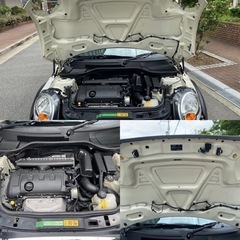 値下R57☆BMWミニクーパー コンパーチブル☆綺麗です。お安いですよ♪磨きガラス系コーティング済、幌ウェザーストリップ交換の画像