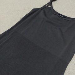 *新品同様*サマーニットワンピース*焦げ茶*フリーサイズ*の画像