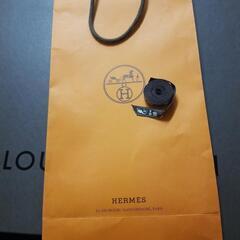 HERMESの袋とリボン