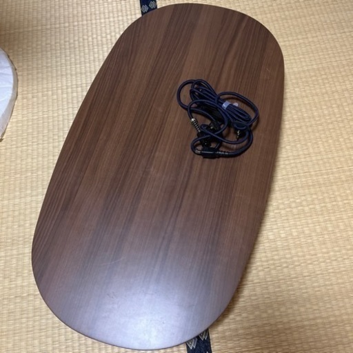こたつ　オーバル　折り畳み