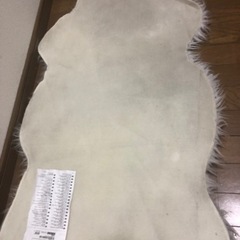 IKEA イケア/TEJN 10229078 フェイクシープスキン ホワイトの画像