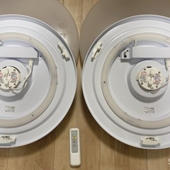 【受け渡し決定】LED シーリングライト 3つの画像