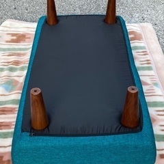 ◎お値下げしました‼️NITORI ニトリ オットマン スツール  ベンチソファ グリーン 美品♪ お値下げ可‼️の画像