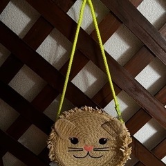 H&M 猫　カゴ　ポシェット