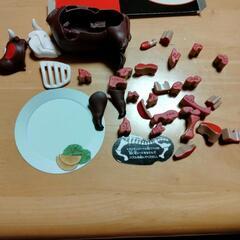 牛の肉、ホルモン部位の場所覚えられるおもちゃ