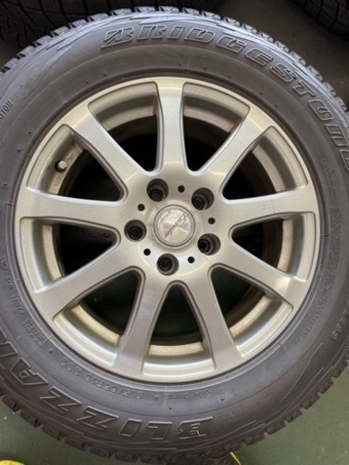 購入者決定！ホイールだけでもOK！スタッドレスタイヤ4本セット　ブリヂストン　DM-v1 215\65R16 ホイール　エクシーダ 購入者決定！ホイールだけでもOK！スタッドレスタイヤ4本セット
