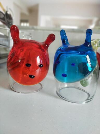 新品　琉球ガラス　コップセット