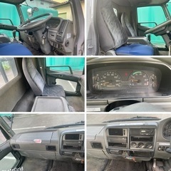 早い者勝ち！車検付き！H15年三菱ファイター重機回送車！ハイジャッキ、ウインチ付き！ラジコン付き！動作確認済み！#積載車、ローダーの画像