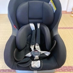 お話し中　リーマン ピピデビュー チャイルドシート 黒 ブラックの画像